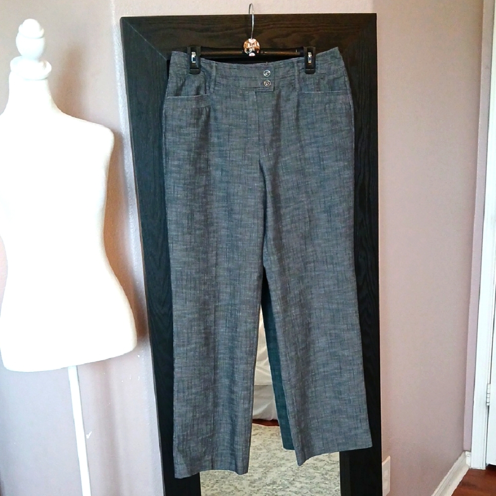 Larry Levine Womens Dress Work Pants Size 12